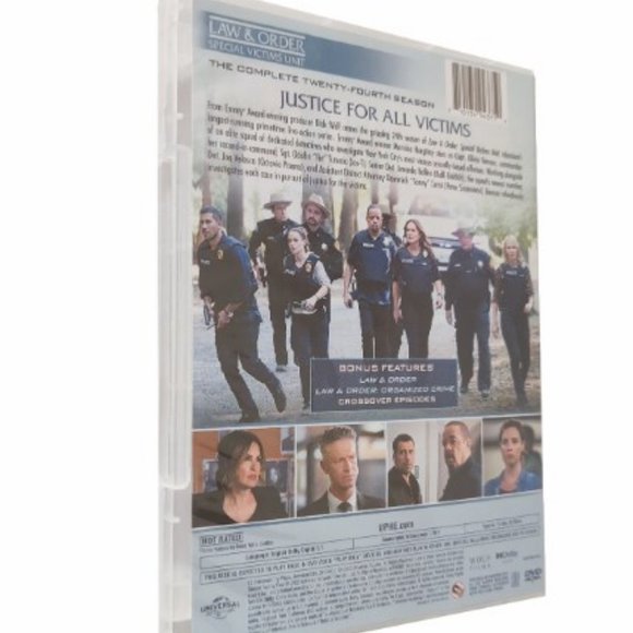 Law and Order Special Victims Unit season 24 DVD Region 1 Brand New - Picture 3 of 3